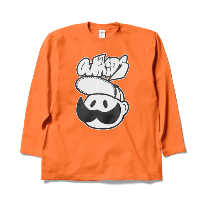 ロングスリーブTシャツ - XL - オレンジ