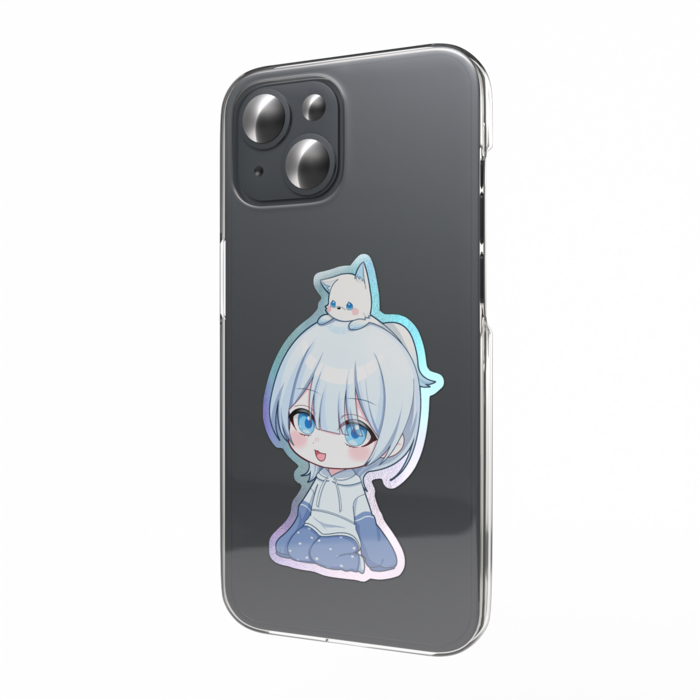 オーロラスマホステッカー - 縦