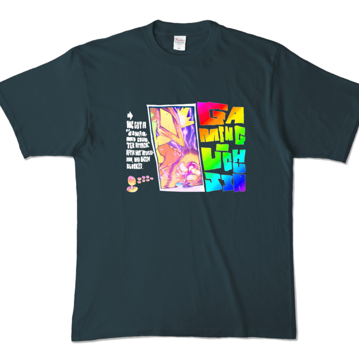 カラーTシャツ - XL - デニム (濃色)