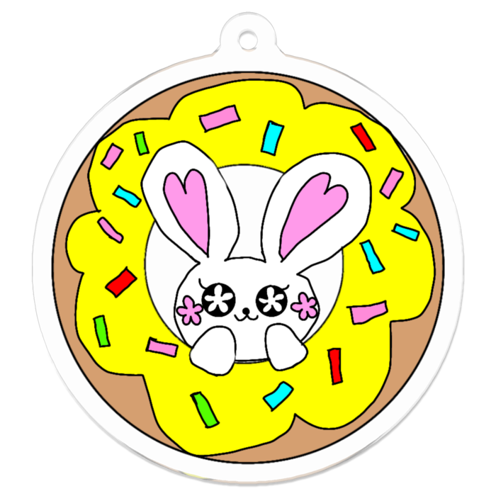 アクリルキーホルダー - 50 x 50 (mm)