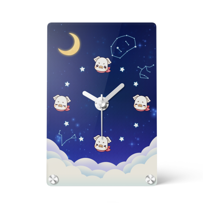 アクリル時計 - 100x148mm(1)