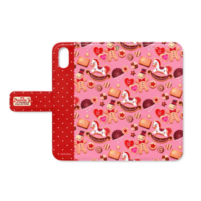 手帳型iPhoneケース - iPhone X - ストラップ穴 あり