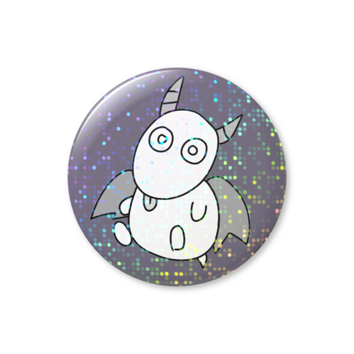 ホログラム缶バッジ - 44mm