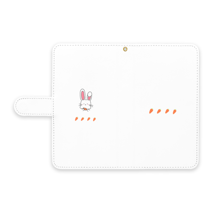 手帳型Androidケース - L - ストラップ穴 あり