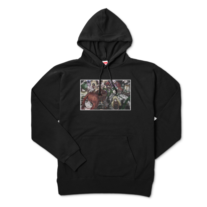 パーカー - XL - ブラック