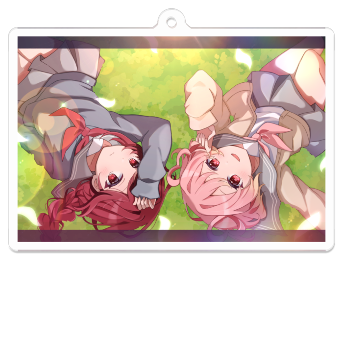 アクリルキーホルダー - 70 x 70 (mm)