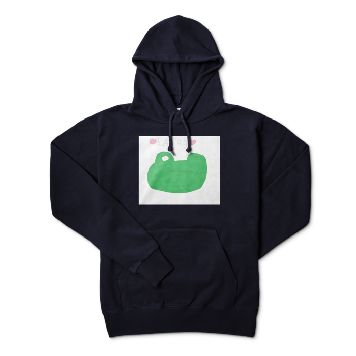 パーカー - L - ネイビー