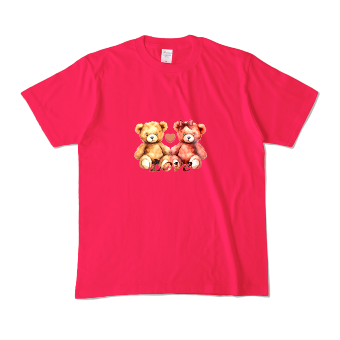 カラーTシャツ - M - ホットピンク (濃色)