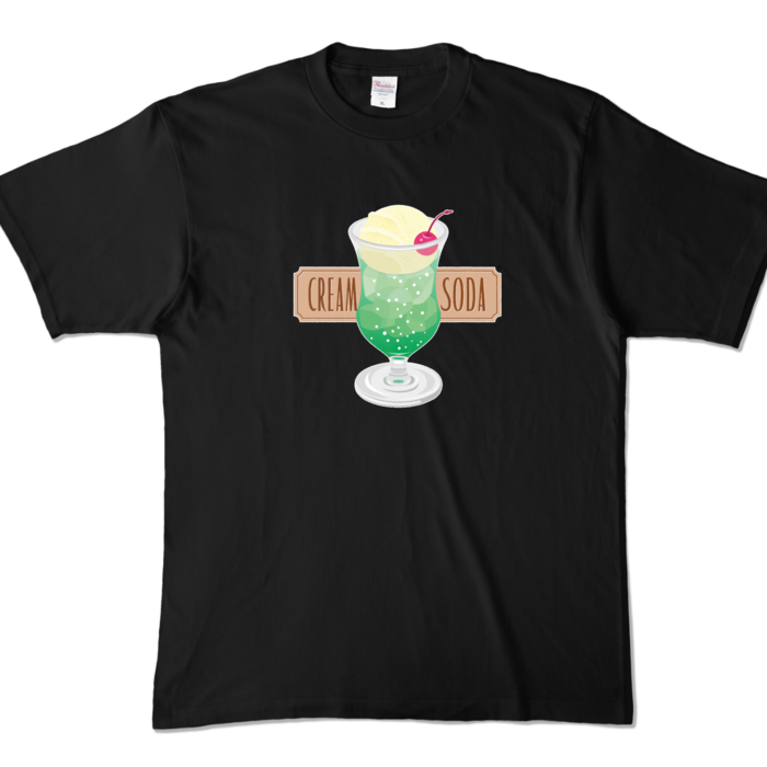 カラーTシャツ - XL - ブラック (濃色)