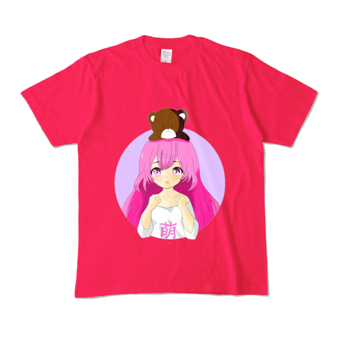 カラーTシャツ - M - ホットピンク (濃色)