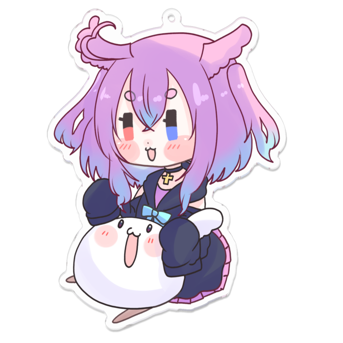 アクリルキーホルダー - 100 x 100 (mm)