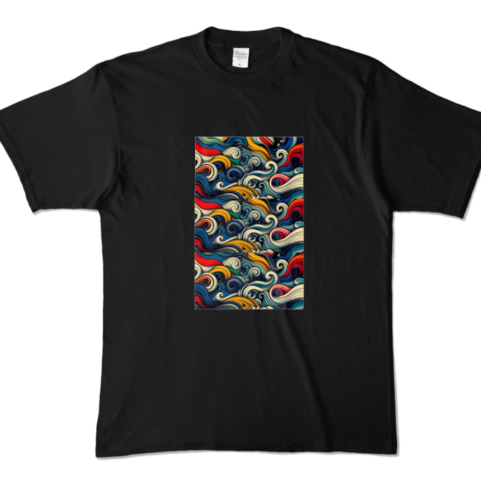 カラーTシャツ - XL - ブラック (濃色)