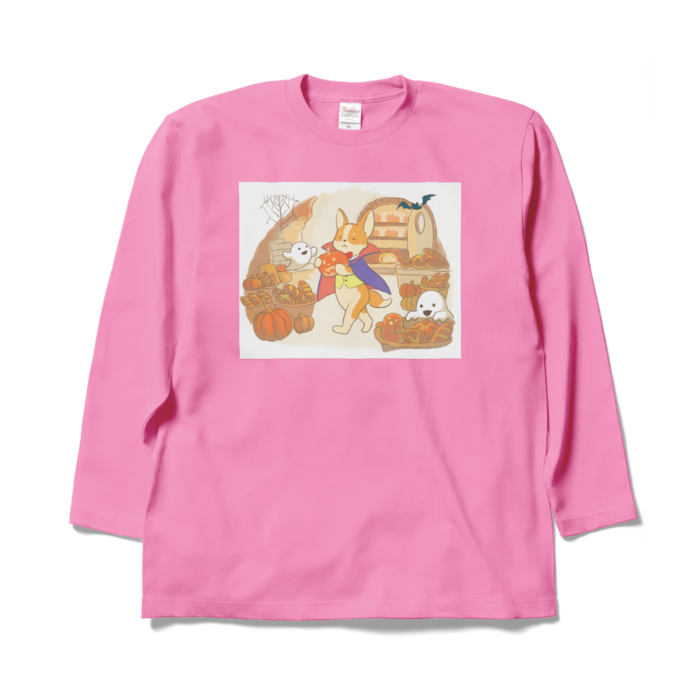 ロングスリーブTシャツ - XL - ピンク
