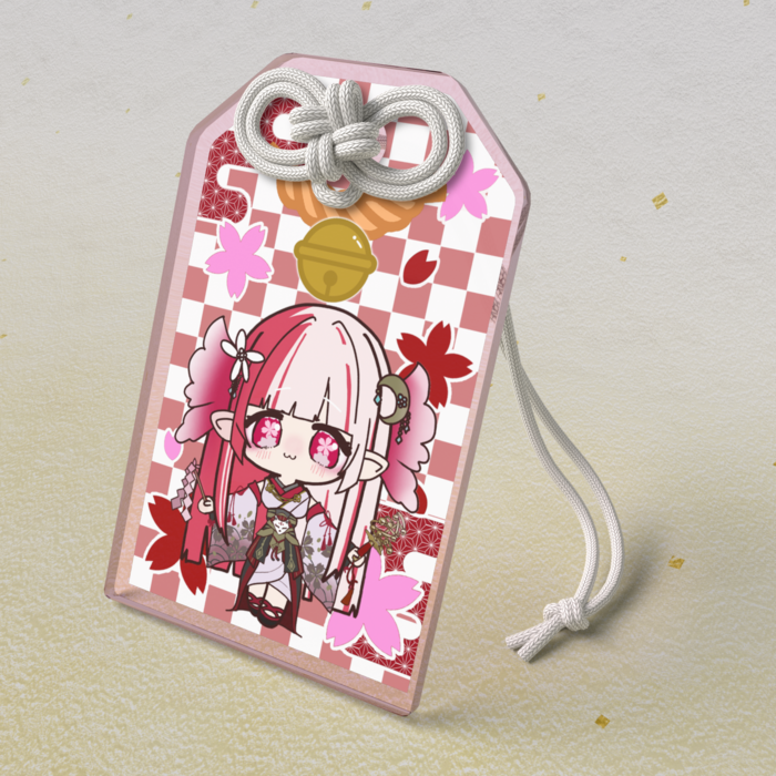 アクリルお守り(ピンクver.)