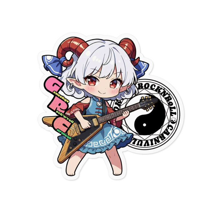 ステッカー - 100 x 100 (mm)