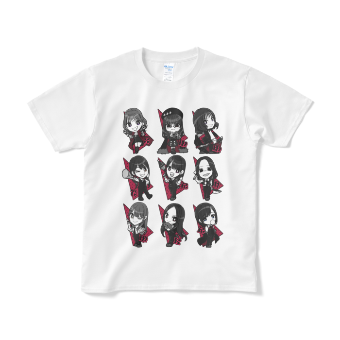 白（ミニキャラ正面/全体背面Ｓ