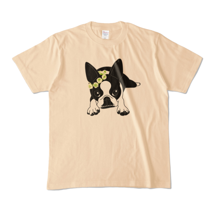 カラーTシャツ - M - ナチュラル (淡色)