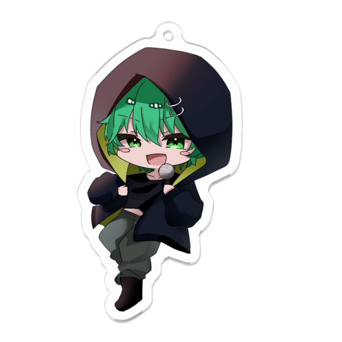 アクリルキーホルダー - 70 x 70 (mm)