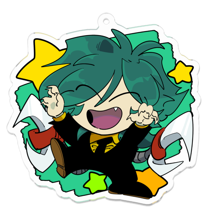 アクリルキーホルダー - 70 x 70 (mm)