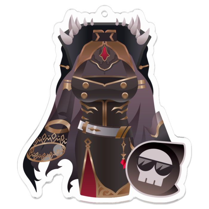 アクリルキーホルダー - 70 x 70 (mm)