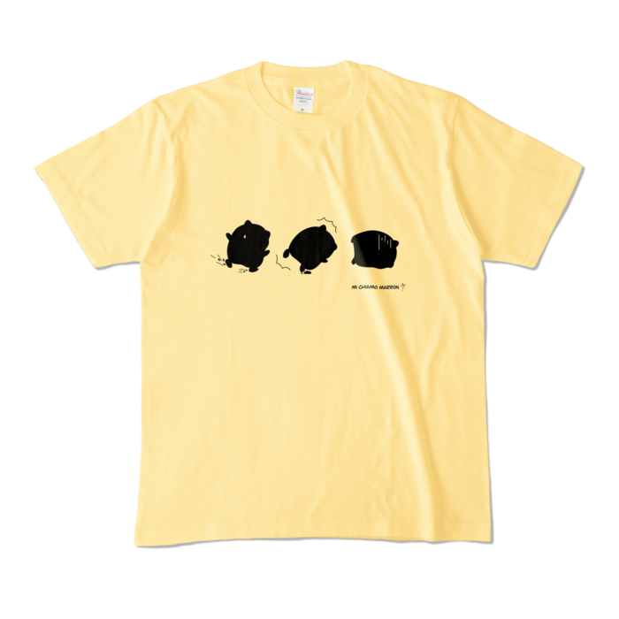 カラーTシャツ - M - ライトイエロー