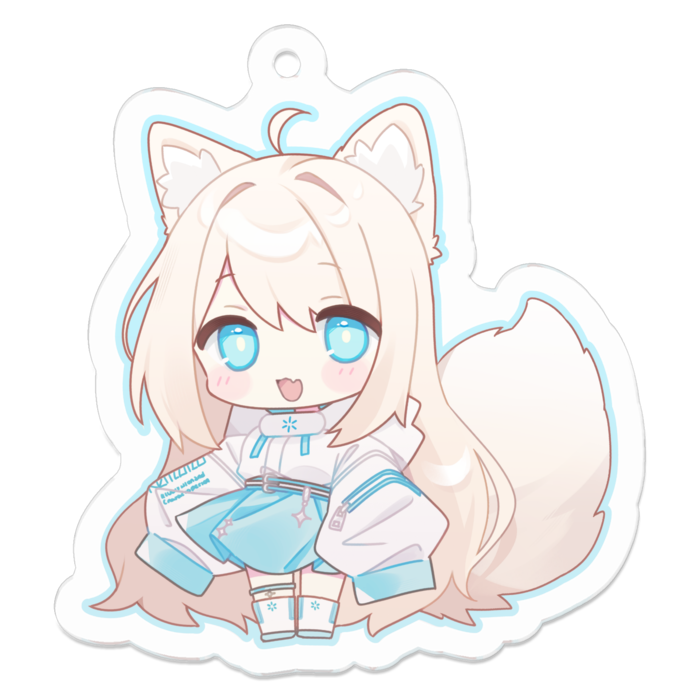 アクリルキーホルダー - 50 x 50 (mm)