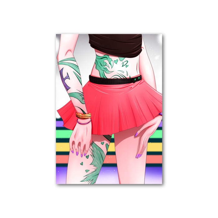 フォト風カード - 縦 - 片面