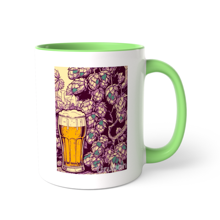 ツートンカラーマグカップ - 直径 8.2cm / 高さ 9.5cm