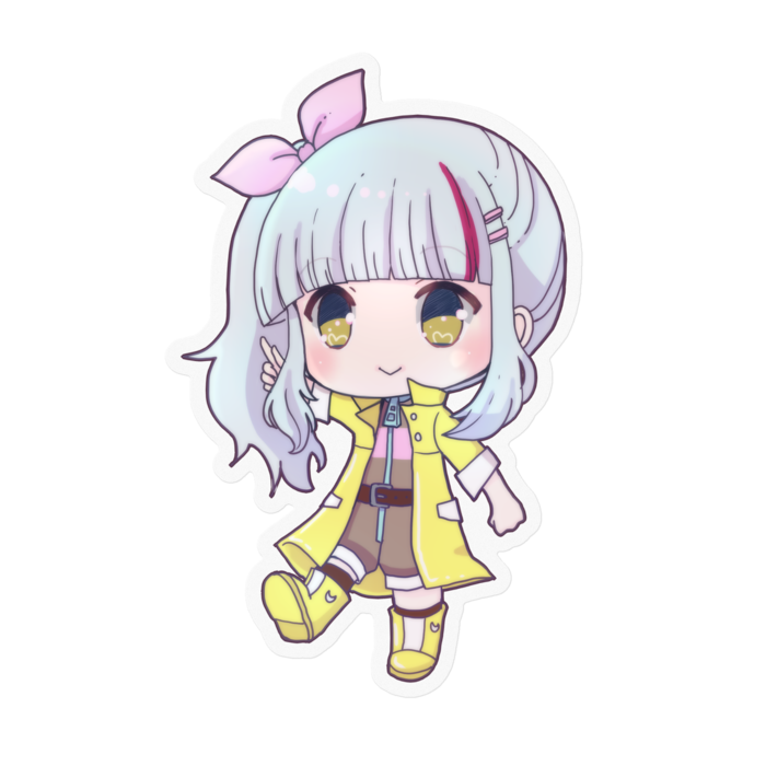 ステッカー - 100 x 100 (mm)