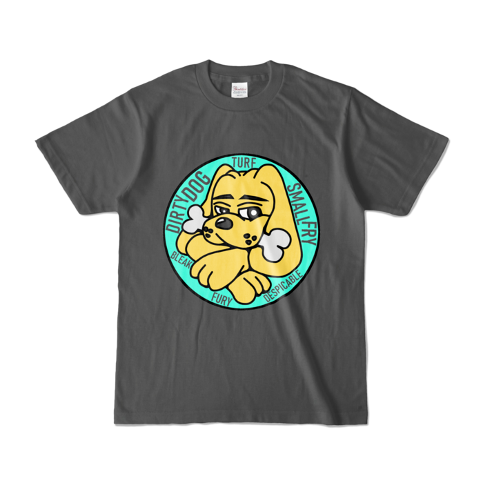 カラーTシャツ - S - チャコール (濃色)