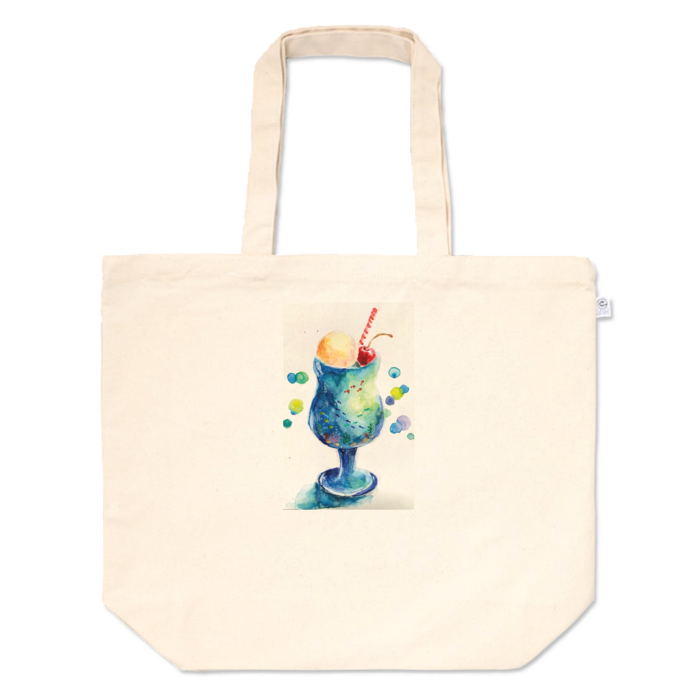 トートバッグ - L - プリント面積中