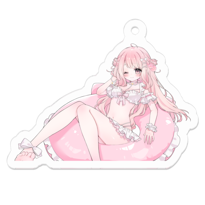 アクリルキーホルダー - 50 x 50 (mm)