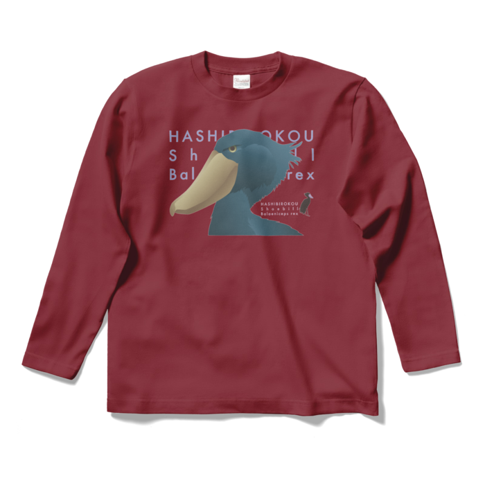 ロングスリーブTシャツ - S - バーガンディ