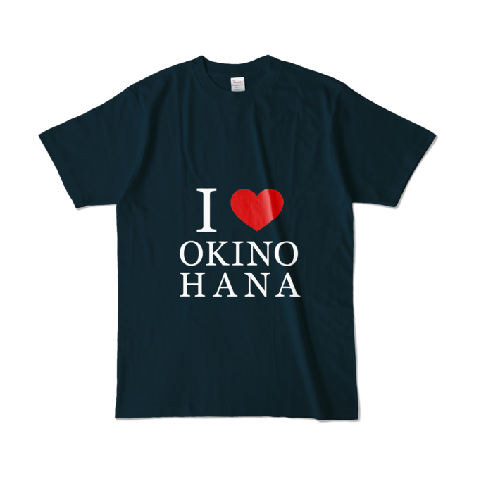 カラーTシャツ - L - ネイビー (濃色)