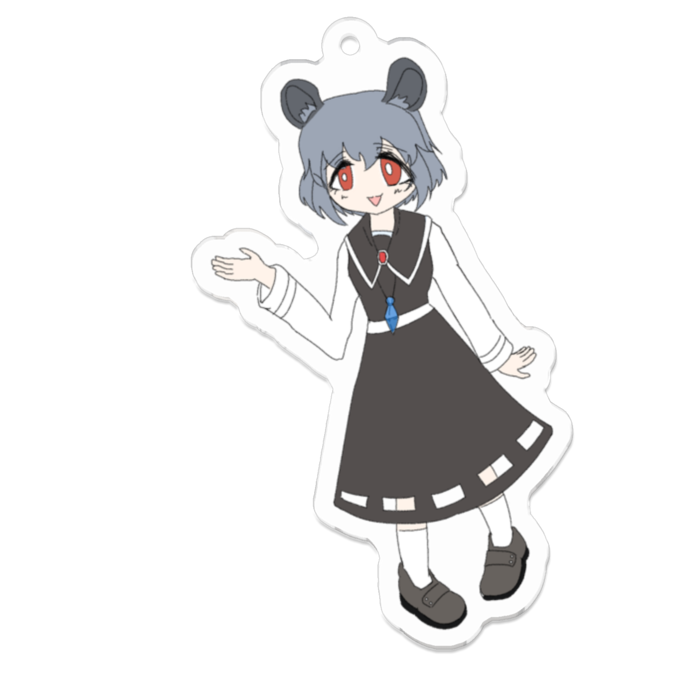 アクリルキーホルダー - 70 x 70 (mm)