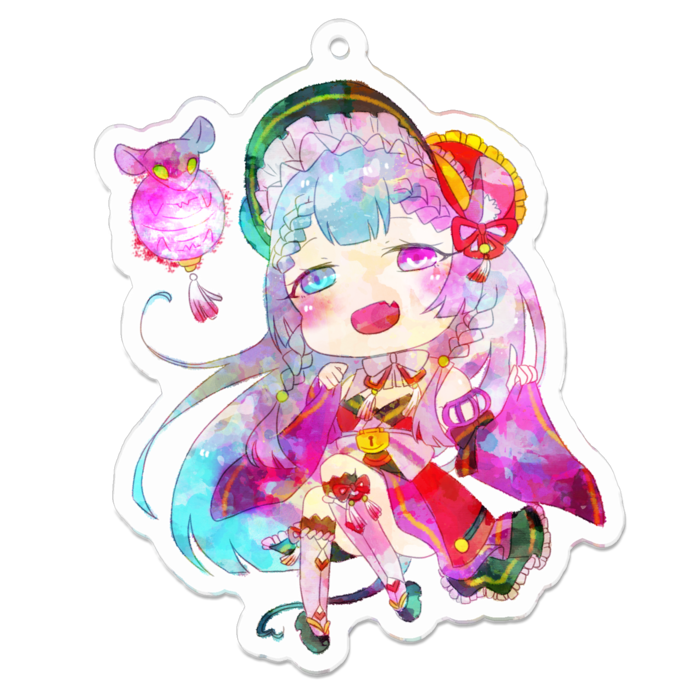アクリルキーホルダー - 70 x 70 (mm)