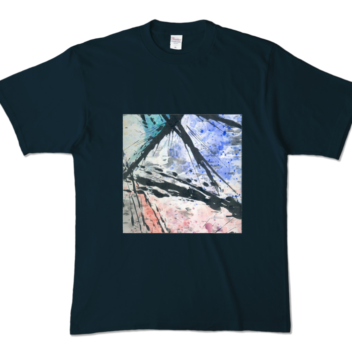 カラーTシャツ - XL - ネイビー (濃色)