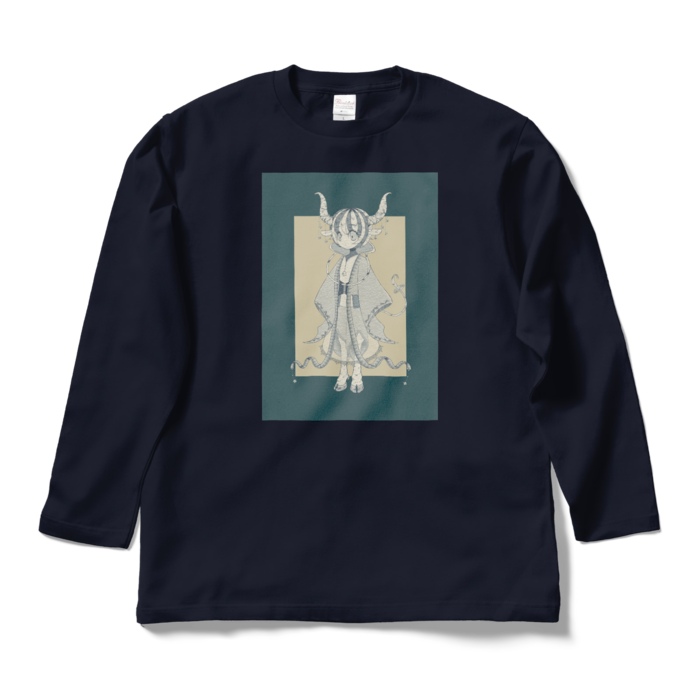 ロングスリーブTシャツ - L - ネイビー