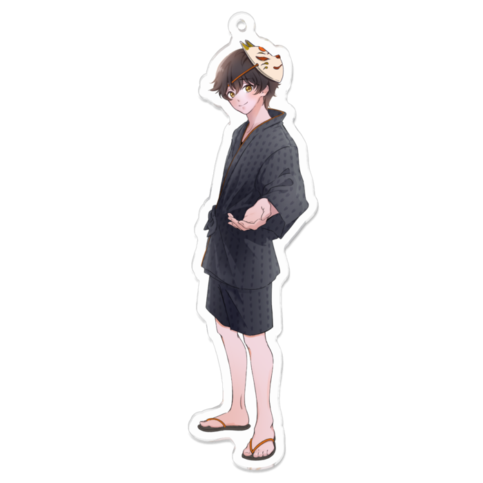 アクリルキーホルダー - 100 x 100 (mm)