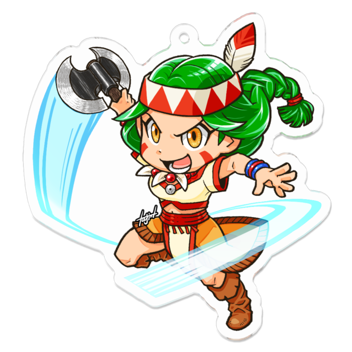 アクリルキーホルダー - 70 x 70 (mm)