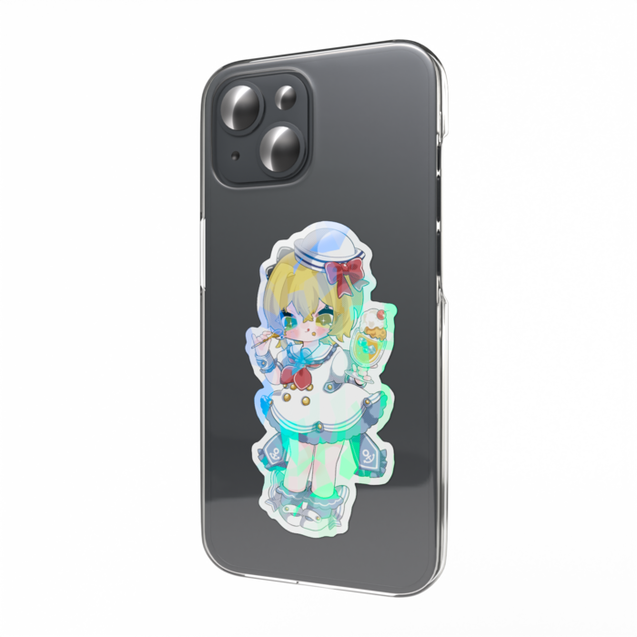 ホログラムスマホステッカー - 縦