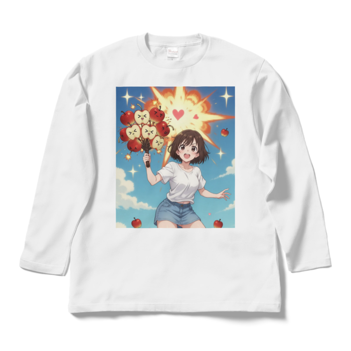 ロングスリーブTシャツ - L - ホワイト