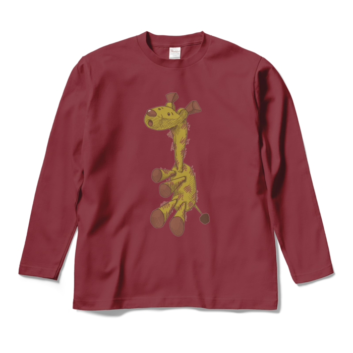 ロングスリーブTシャツ - M - バーガンディ