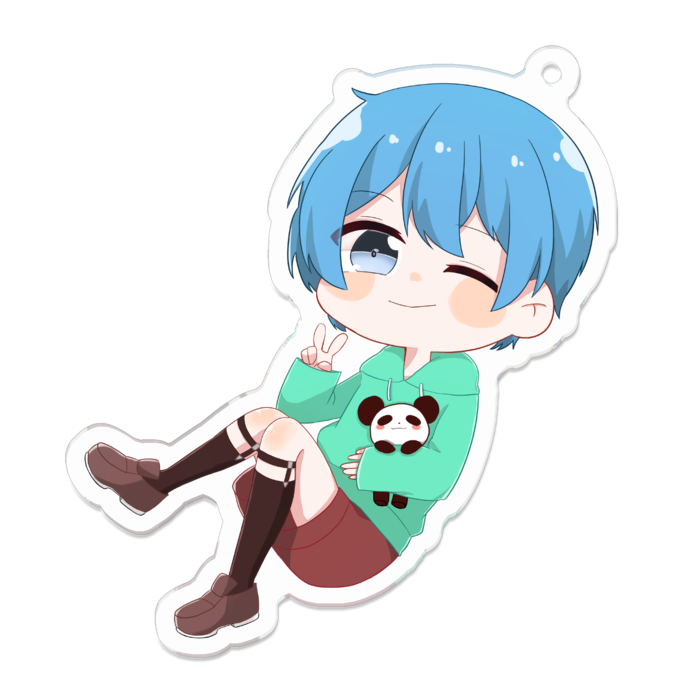 アクリルキーホルダー - 70 x 70 (mm)