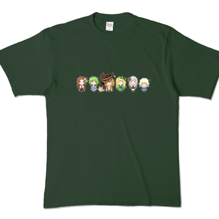 カラーTシャツ - XL - フォレスト (濃色)