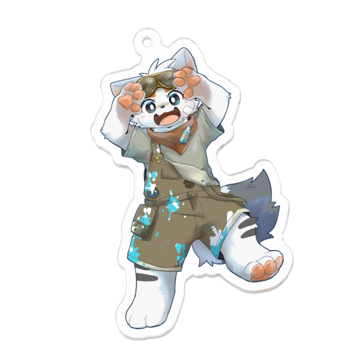 アクリルキーホルダー - 70 x 70 (mm)