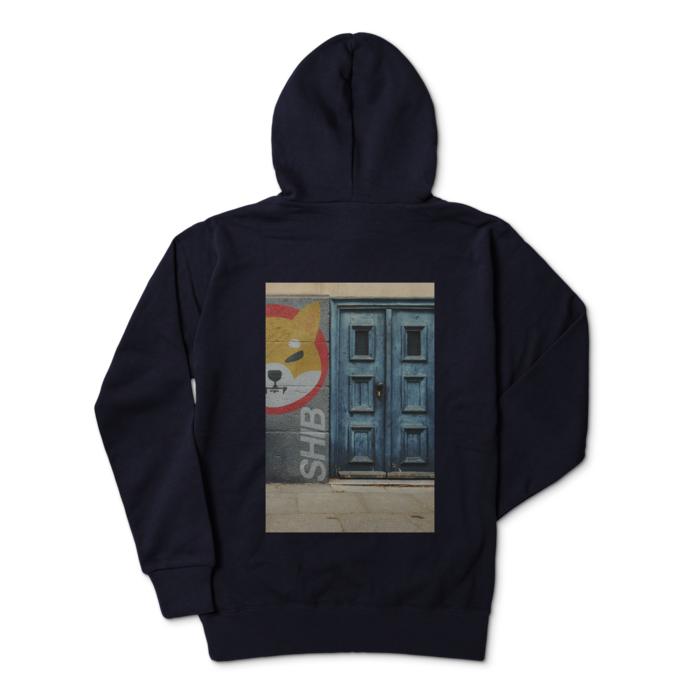 ジップパーカー - L - ネイビー