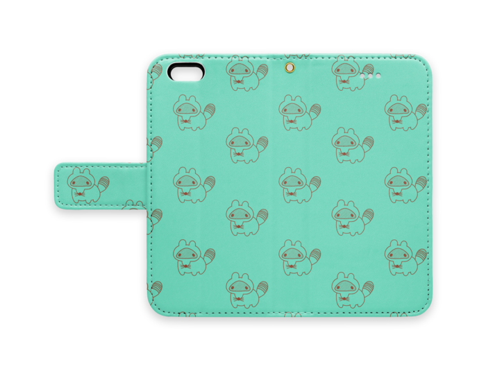 手帳型iPhoneケース - iPhone6 - ストラップ穴 あり