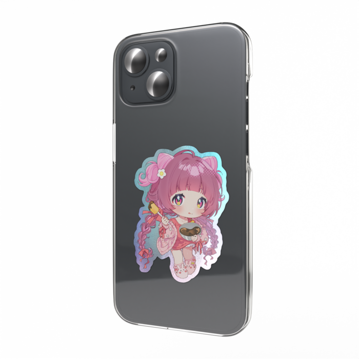 オーロラスマホステッカー - 奈和ときこ