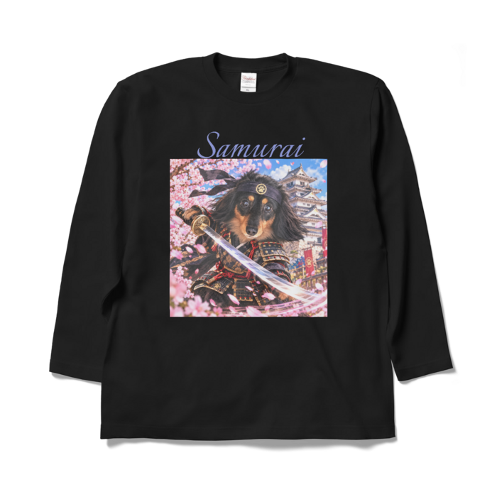 ロングスリーブTシャツ - XL - ブラック